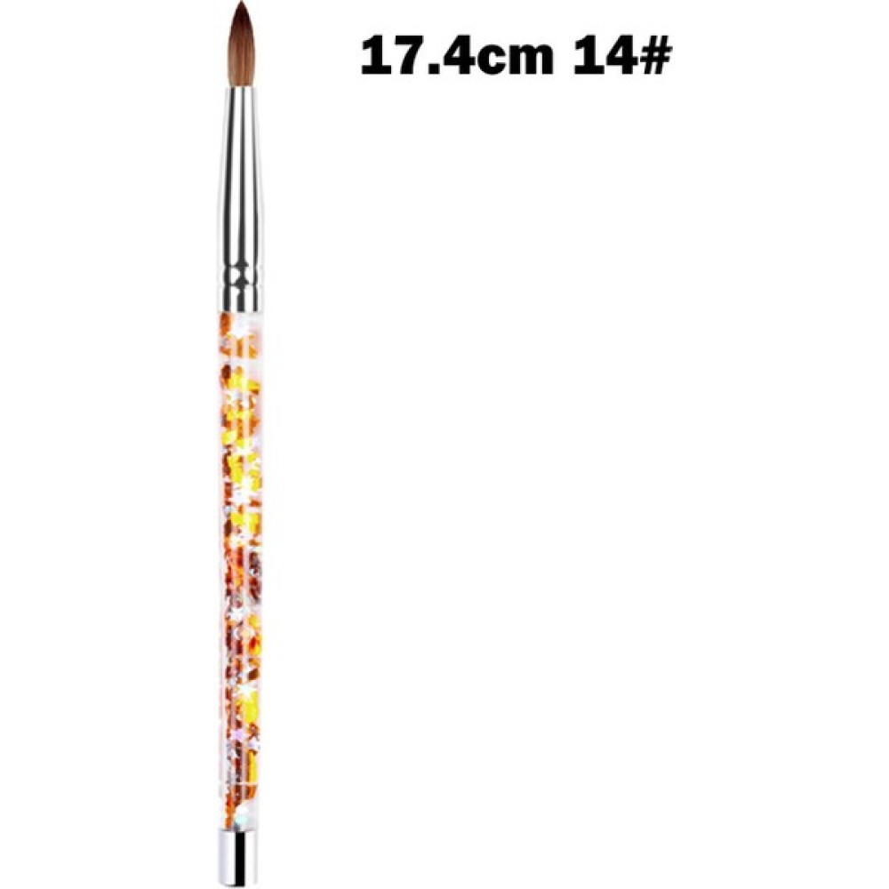 Luoxinguo 17.4 cm Tırnak Resim Fırçası Akrilik Fransız Şerit Tırnak Sanat Astar Fırça Seti Ipuçları Manikür Çizim Kalem Uv Jel Fırçalar Sanat Boyam... Fırça Fiyatı