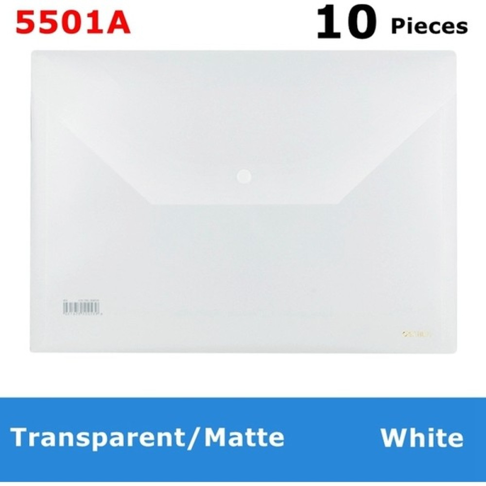 Luoxinguo 5501A 10 Adet/grup Deli 8308 A4 Şeffaf Dosya Çantası Kalınlaşmış Dosya Klasörü Büyük Kapasiteli Plastik Su Geçirmez A4 Öğrenci Dosya Cebi... Dosya Fiyatı