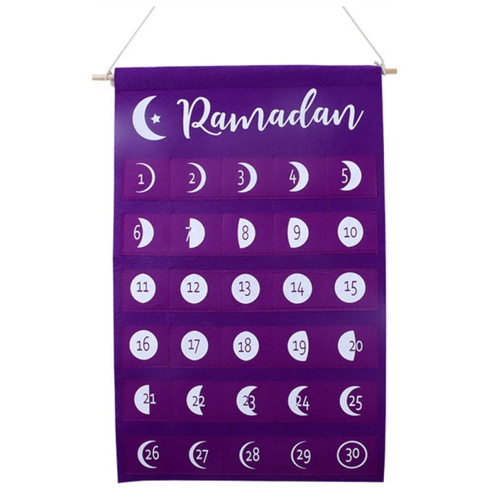 Luoxinguo Beyaz 2022 Ramazan Takvimi Eid Mubarak Asılı Keçe Geri Sayım Takvimi Büyük Boy Advent Takvimi 2021 Çocuklar Için Bayram Hediyeleri Süslem... Takvim Fiyatı