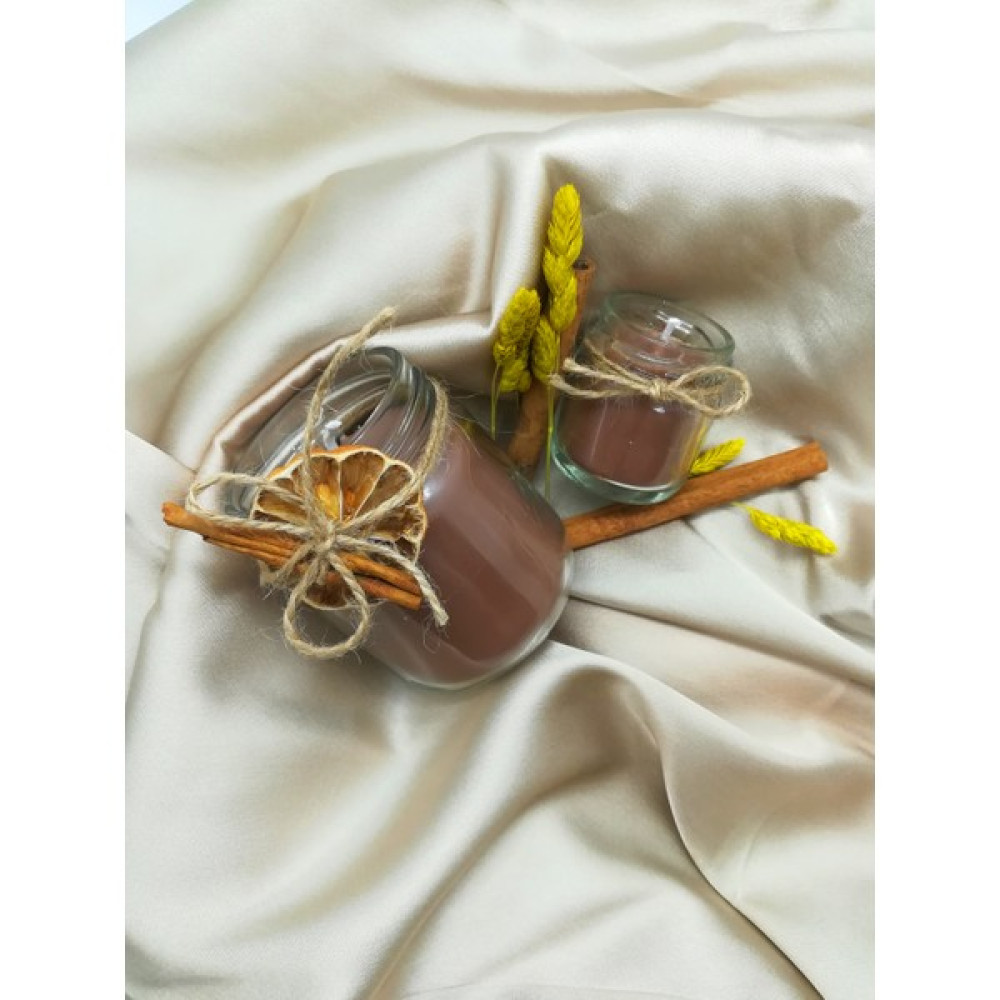 Lupi Tasarım Doğal Soya Tarçın Kokulu Mum ve Tealight Set - Gül Kurusu - 1 Adet Dekoratif Mum Fiyatı
