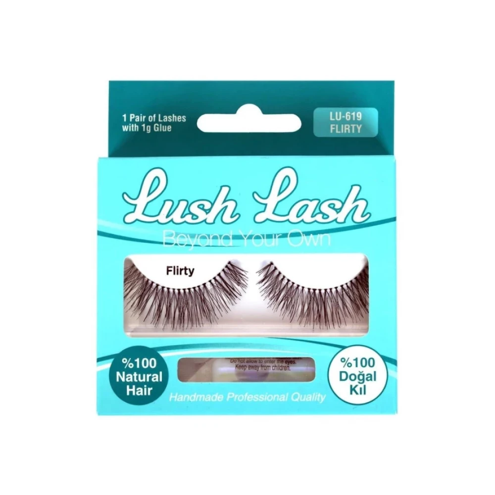 Lush Lash %100 Dogal Kıl Flırty Takma Kırpık Takma Kirpik Ürünleri Fiyatı