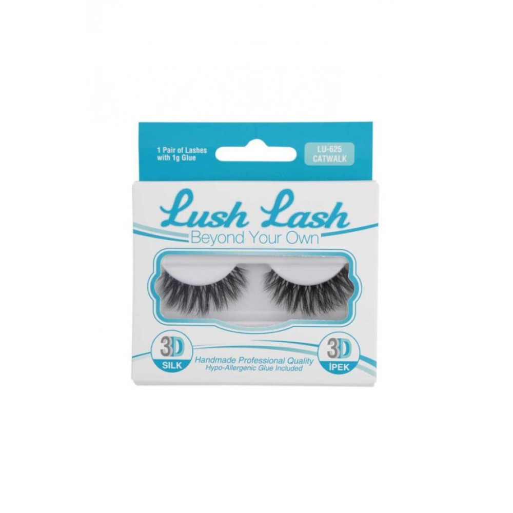 Lush Lash 3D İpek Kirpik 625 Catwalk Takma Kirpik Ürünleri Fiyatı