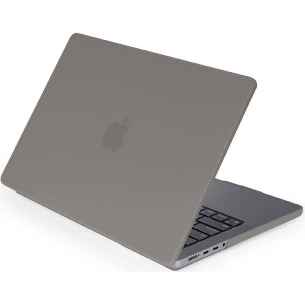 Lushness Macbook Pro 13 M1 M2 2020-2022 A2251/A2289/A2338 Koruyucu Kapak Kılıf - Gri Tablet Kılıfı Fiyatı