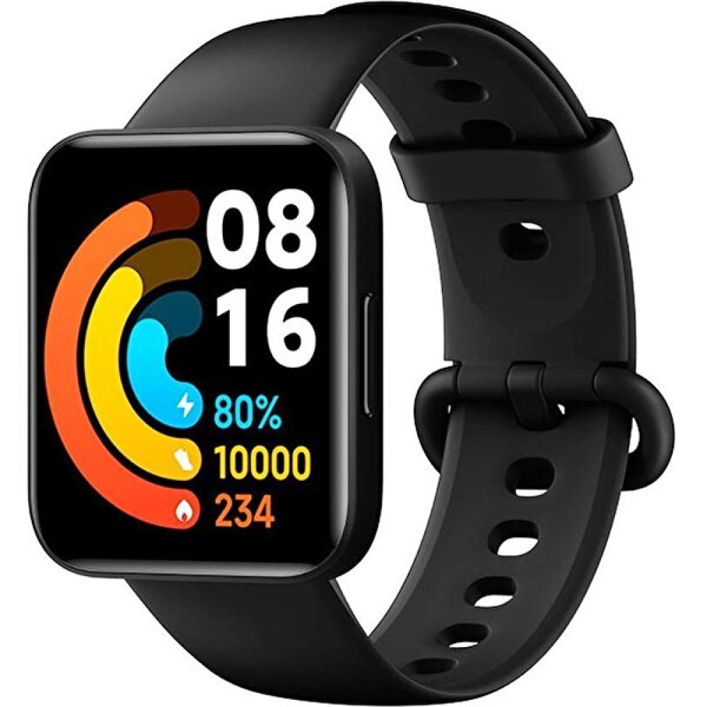 Lushness Xiaomi Redmi Watch 2 Lite Uyumlu Kordon Akıllı Saat Bileklik Kordonu Silikon Kayış - Siyah Giyilebilir Teknoloji Aksesuarları Fiyatı