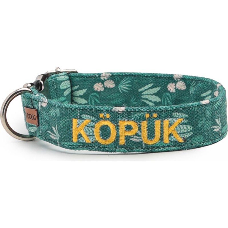 Lusi Doog Kişiye Özel Köpek Boyun Tasması Isme Özel Köpek Tasması Isimli Köpek Tasması (Desenli) - XS - Yeşil Evcil Hayvan Ürünleri Fiyatı