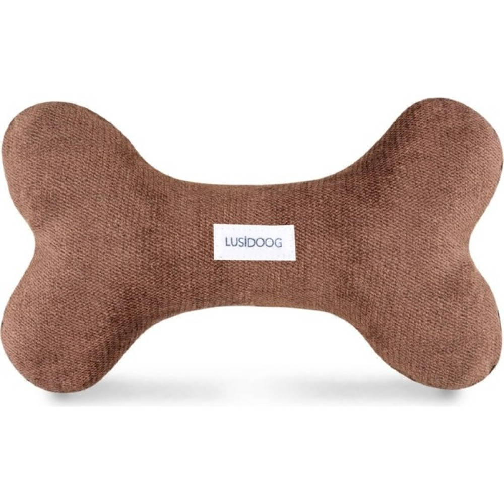 Lusi Doog Peluş Köpek Oyuncağı Kemik (%100 Organik Elyaf) Kahverengi Evcil Hayvan Ürünleri Fiyatı