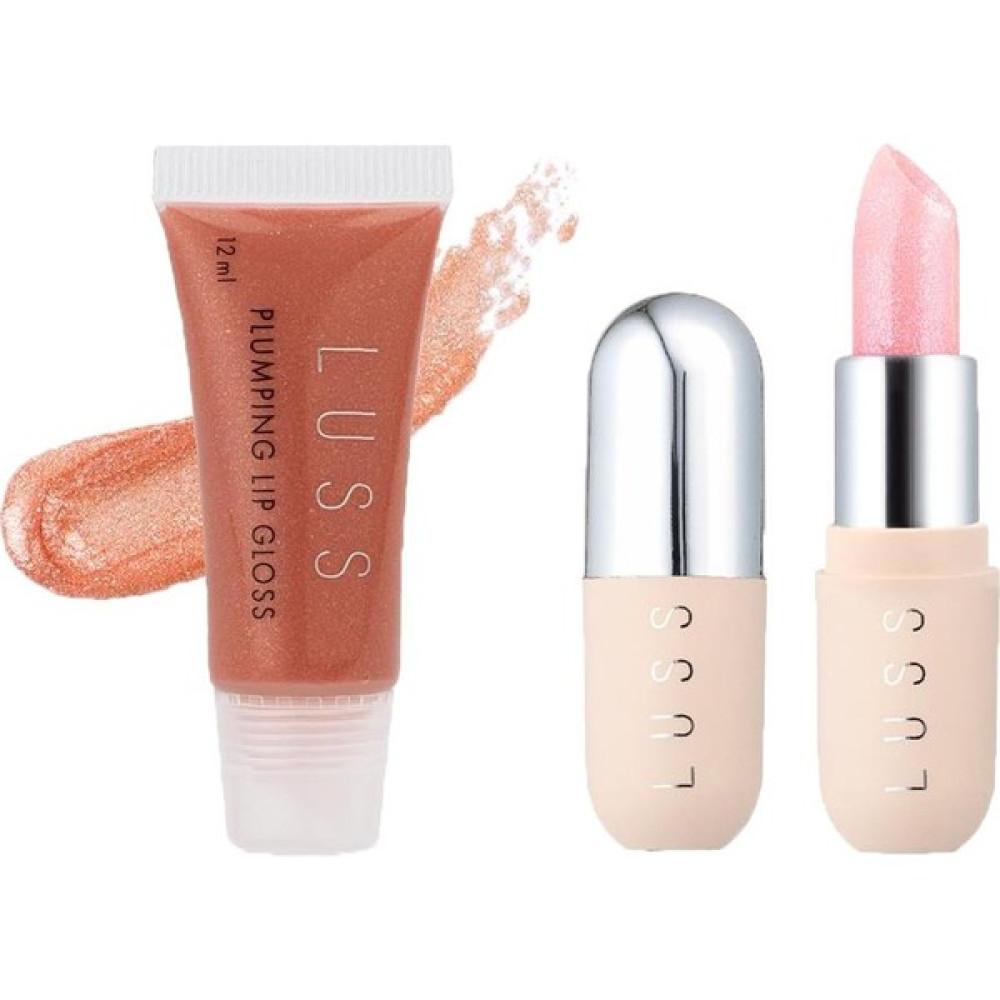 Luss Lip Gloss Dudak Parlatıcısı No7 ve Dudak Balm No1 2li Set Rujlar & Dudak Parlatıcıları Fiyatı