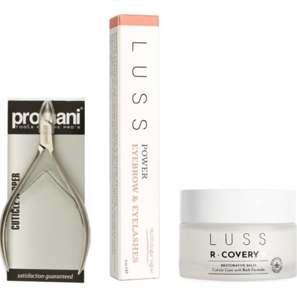 Luss R.Covery+Restoratıve Balm El Tırnak Cilt Ve Power Eyebrow&Eyelashes Besleyici Serum + Promani Et Pensi - 1 Oto Boyaları Fiyatı