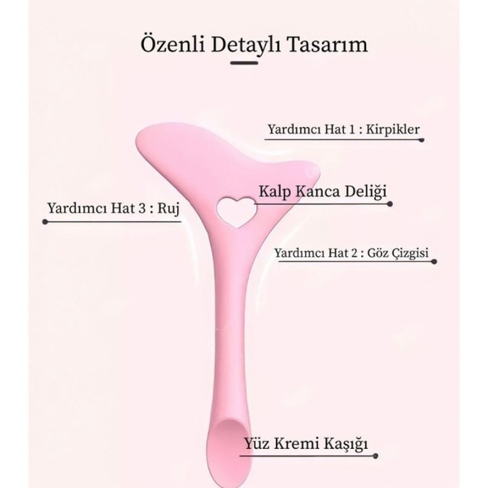 Lusso Cosmetic Eyeliner - Ruj ve Maskara Çekme Aparatı - Çok Yönlü Aparat Makyaj Fırça ve Aksesuarları Fiyatı