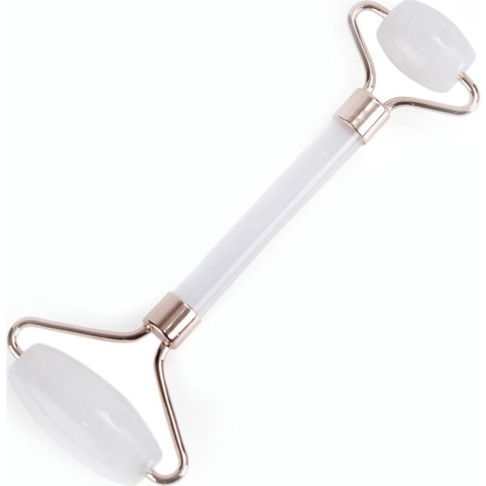 Lusso Cosmetic Jade Roller Beyaz 2'li Yeşim Taşı Çift Taraflı Cilt Yüz Masaj Bakım Aleti 8297415579228 Masaj Cihazları Fiyatı