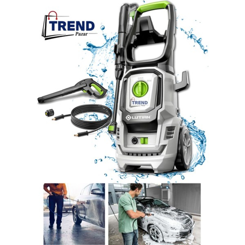Lutian LT407G-1800A 150 Bar Indiksiyon Motorlu Oto Yıkama Makinası Bahçe Makinesi Fiyatı