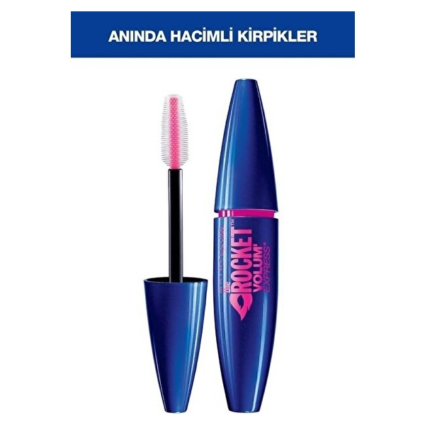 Luua Maybelline New York Rocket Maskara Siyah Hacim Verici Büyük Boy Etkili Maskara Rimeller / Maskaralar Fiyatı