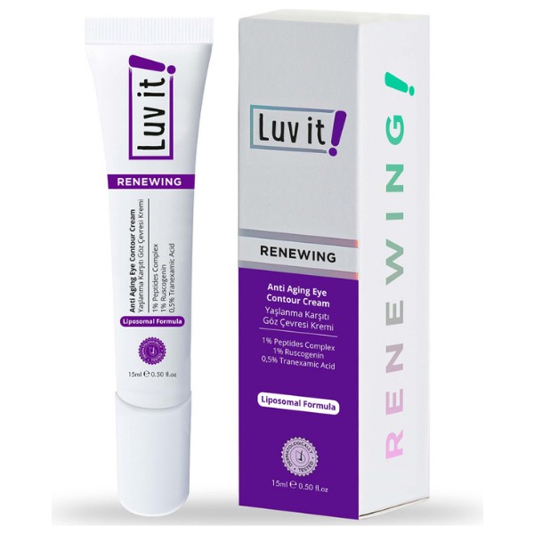 Luv it! 15 ml Yaşlanma Karşıtı Göz Çevresi Kremi Liposomal Formül Özelliği ile Yenileyici Göz Kremi Fiyatı