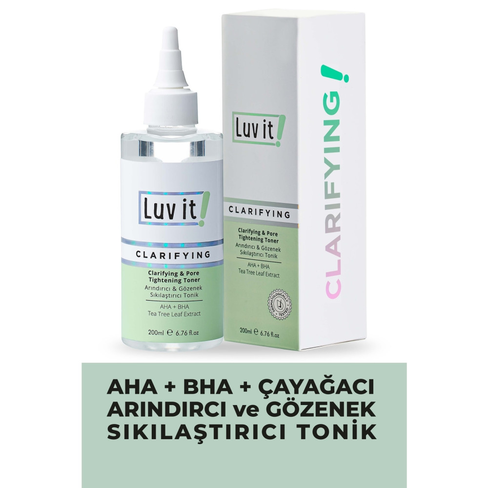 Luv it! Arındırıcı Ve Gözenek Sıkılaştırıcı Tonik 200 Ml Cilt ve Yüz Bakımı Fiyatı