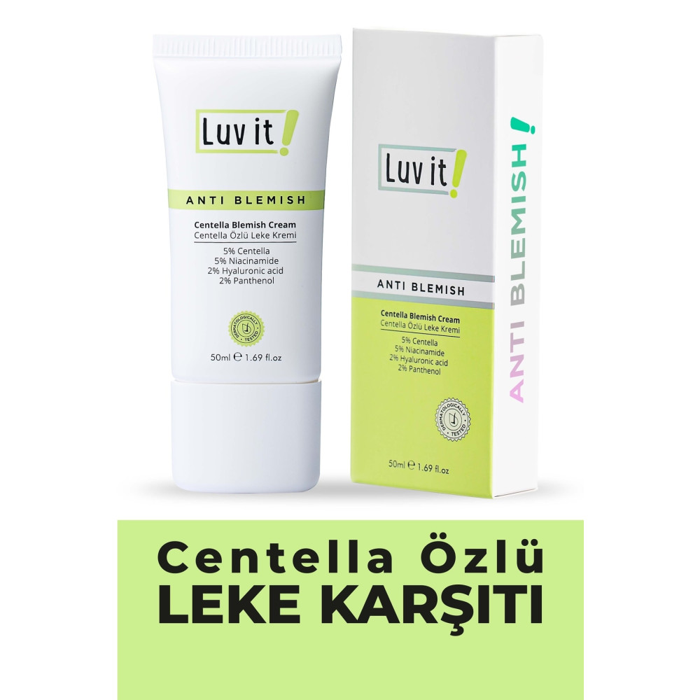 Luv it! Centella Özlü Leke Karşıtı Nemlendirici Krem 50 Ml Cilt ve Yüz Bakımı Fiyatı
