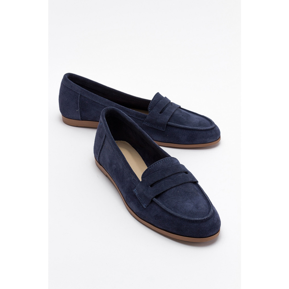 LuviShoes Kadın Kot Süet Babet F02 36 Beden Kadın Günlük Ayakkabıları Fiyatı