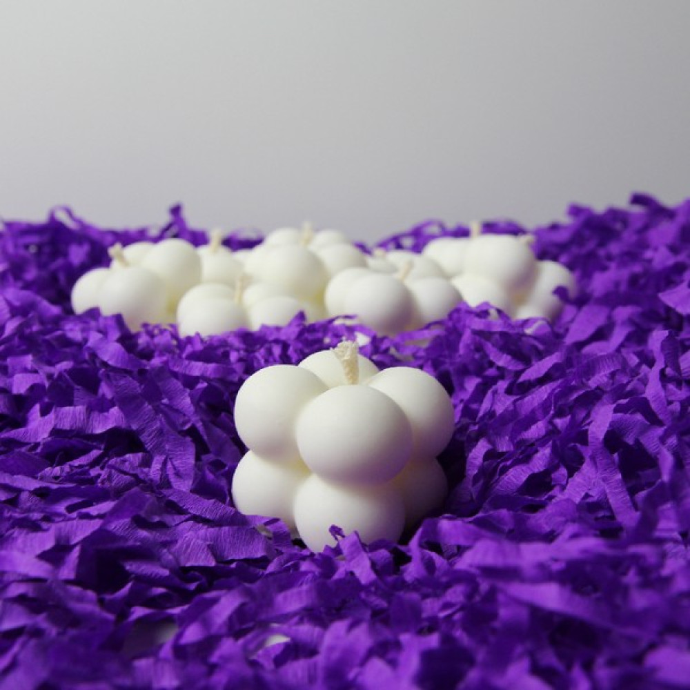 Luvth 10 Adet Mandalina Kokulu Küçük Bubble Mum - Doğal Soya Mumu Dekoratif Mum Fiyatı