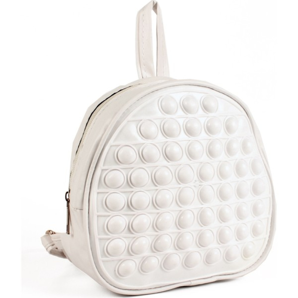 Luwwe Bag's Çocuk Pop It Push Bubble Fidget Popit Ayarlanabilir Askılı Anaokulu Sırt Çantası  20X20CM 54 Baloncuklu (60658) - Beyaz Okul & Evrak Çantaları Fiyatı