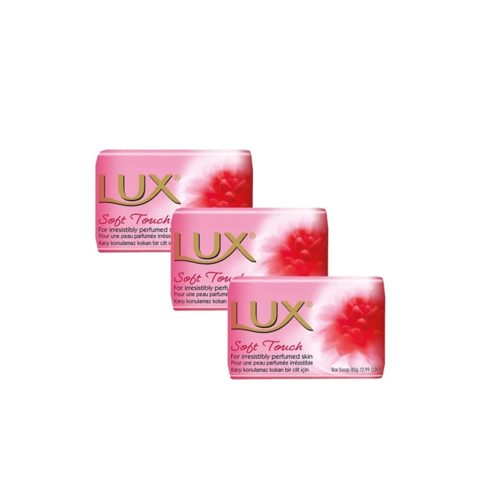 Lux 3 Ad. Lux Sabun Pembe80 Gr. Soft Touch Cilt Temizleme ve Peeling Fiyatı
