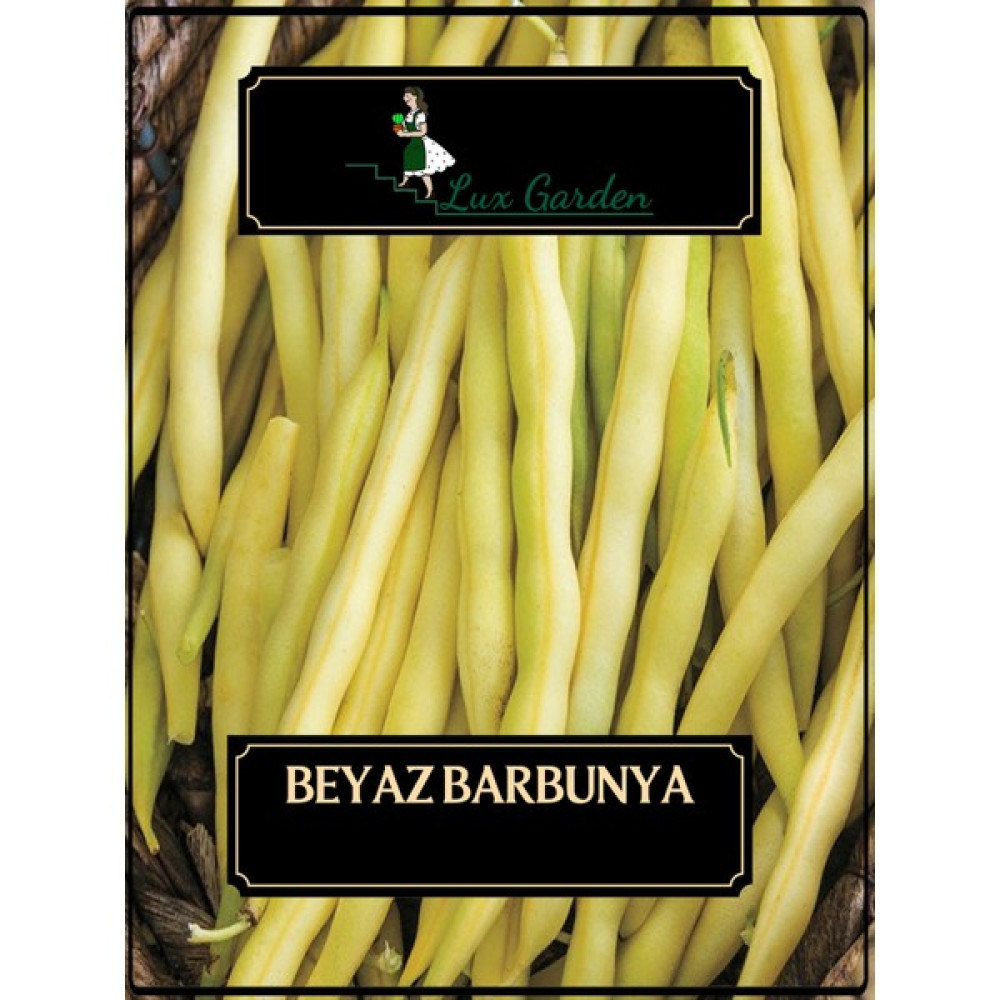 Lux Garden Beyaz Barbunya Tohumu 5 Adet - 1 Adet Tohum Fiyatı