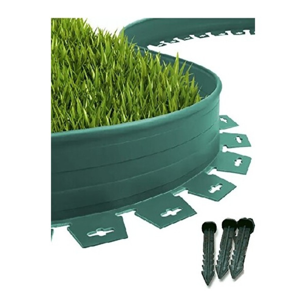 Lux Garden Çim Ayırıcı Taş Toprak Bariyeri 25 Metre - 25 METRE * 7,5 CM Dekoratif Bahçe Ürünleri Fiyatı