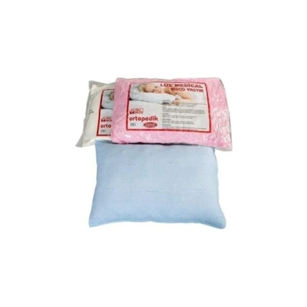 Lüx Medical Lüx Medikal Visko Ortapedik Yastık - 50 x 70 cm - Mavi Yastık Fiyatı