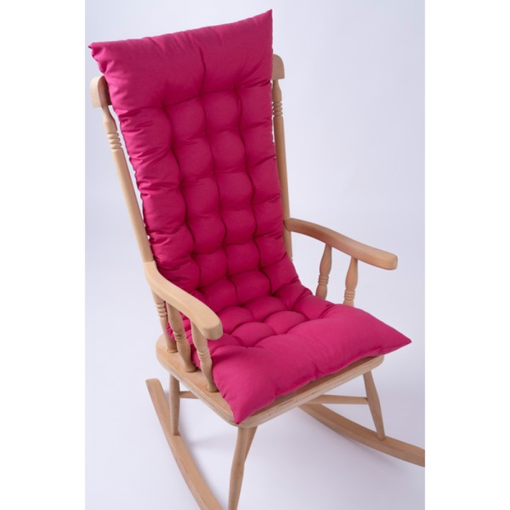Lüx Sallanan Sandalye Minderi Özel Dikişli Bağcıklı 120 x 50 cm - 50 x 120 cm - Fuşya Salon & Oturma Odası Tekstili Fiyatı