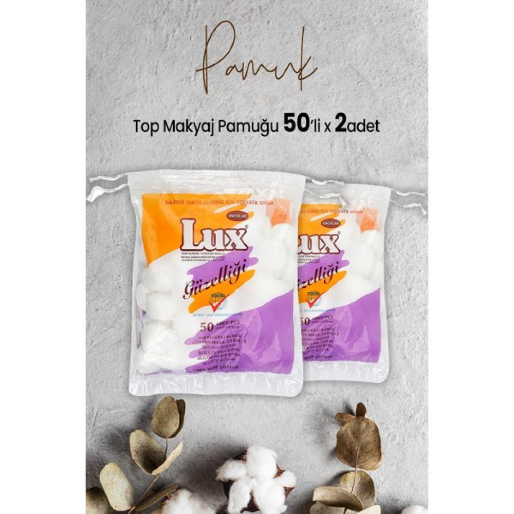 Lux Top Makyaj Pamuğu 50'li x 2 Adet Oto Boyaları Fiyatı