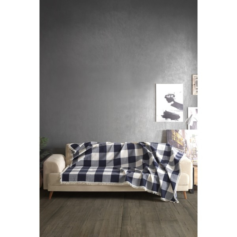 Lux Touch Efes Bordo Chester Koltuk Örtüsü 170 x 220 cm Kanepe Çekyat Ortusu Püsküllü Pamuklu Koltuk & Kanepe Örtüsü Fiyatı