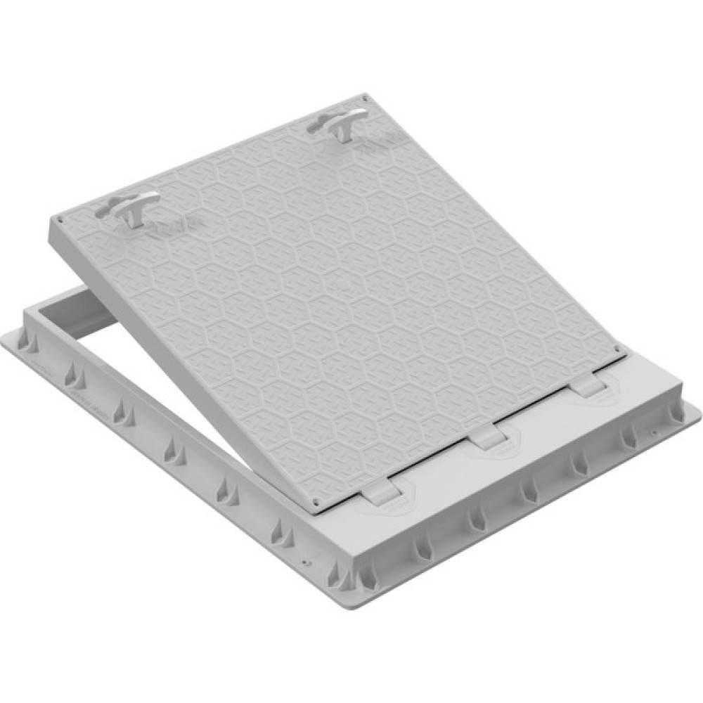 Lux Wares 80x90 Menteşeli Rögar Kapağı / Çerçeve + Düz Kapak Dış Cephe Yalıtım Malzemeleri Fiyatı