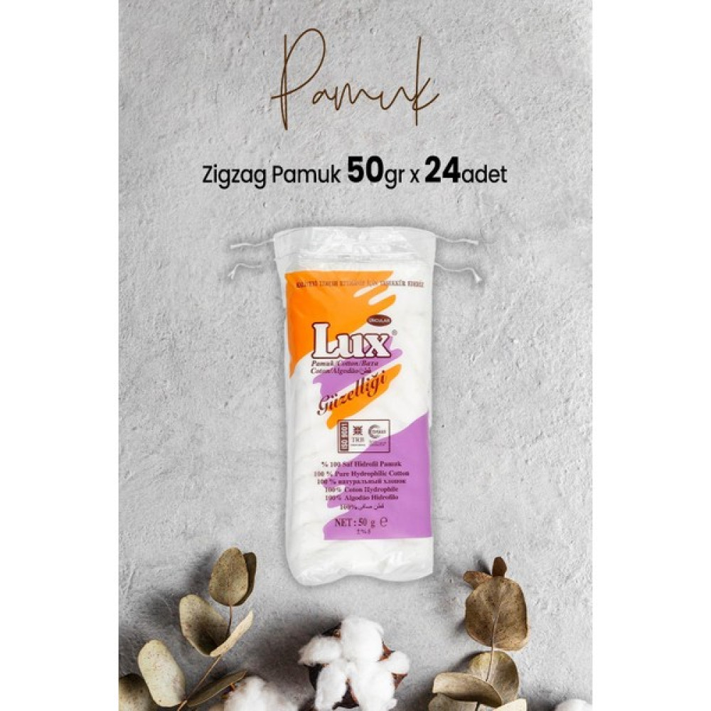 Lux Zigzag Pamuk 50 gr x 24 Adet Oto Boyaları Fiyatı