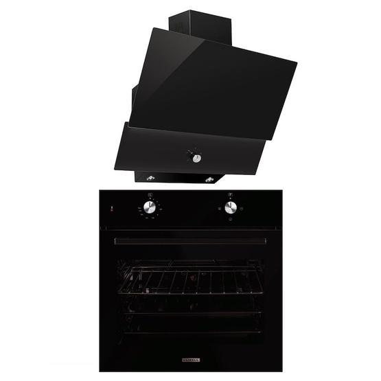 Luxell B66S2 - DA-830 Siyah Ankastre Set Ankastre Setler Fiyatı