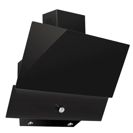 Luxell B66S2 - LX-40TAHDF - DA-830 Siyah Cam Ankastre Set
