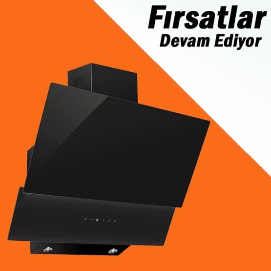 Luxell LX-735 3 Kademeli Dokunmatik Duvar Tipi Davlumbaz