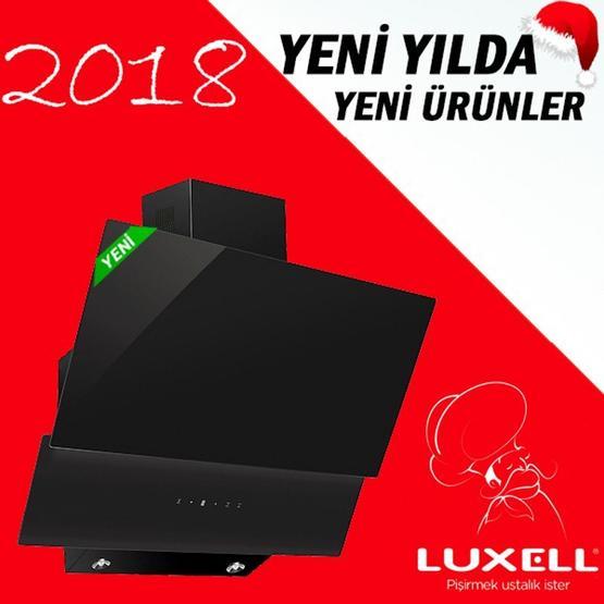 Luxell LX-735 3 Kademeli Dokunmatik Duvar Tipi Davlumbaz