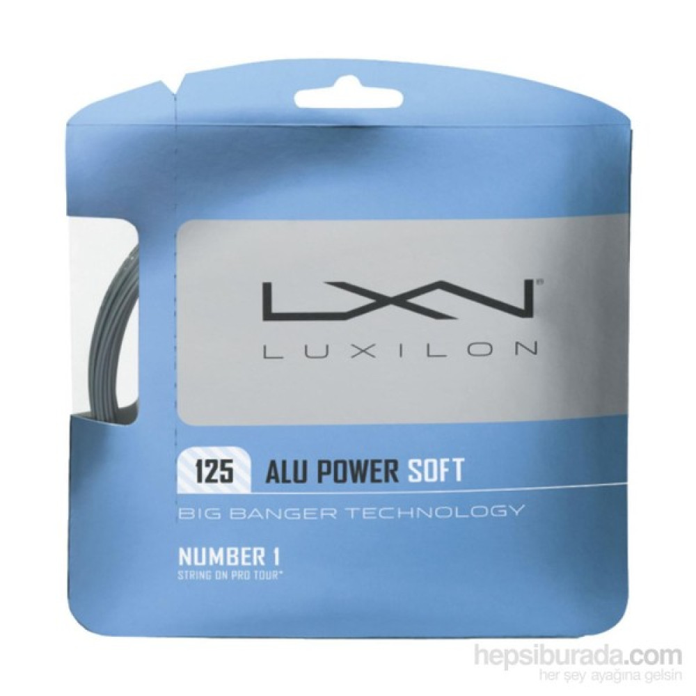 Luxılon Big Banger Alu Power Soft 1.25 Tekli Raket Kordajı Tenis & Badminton Fiyatı