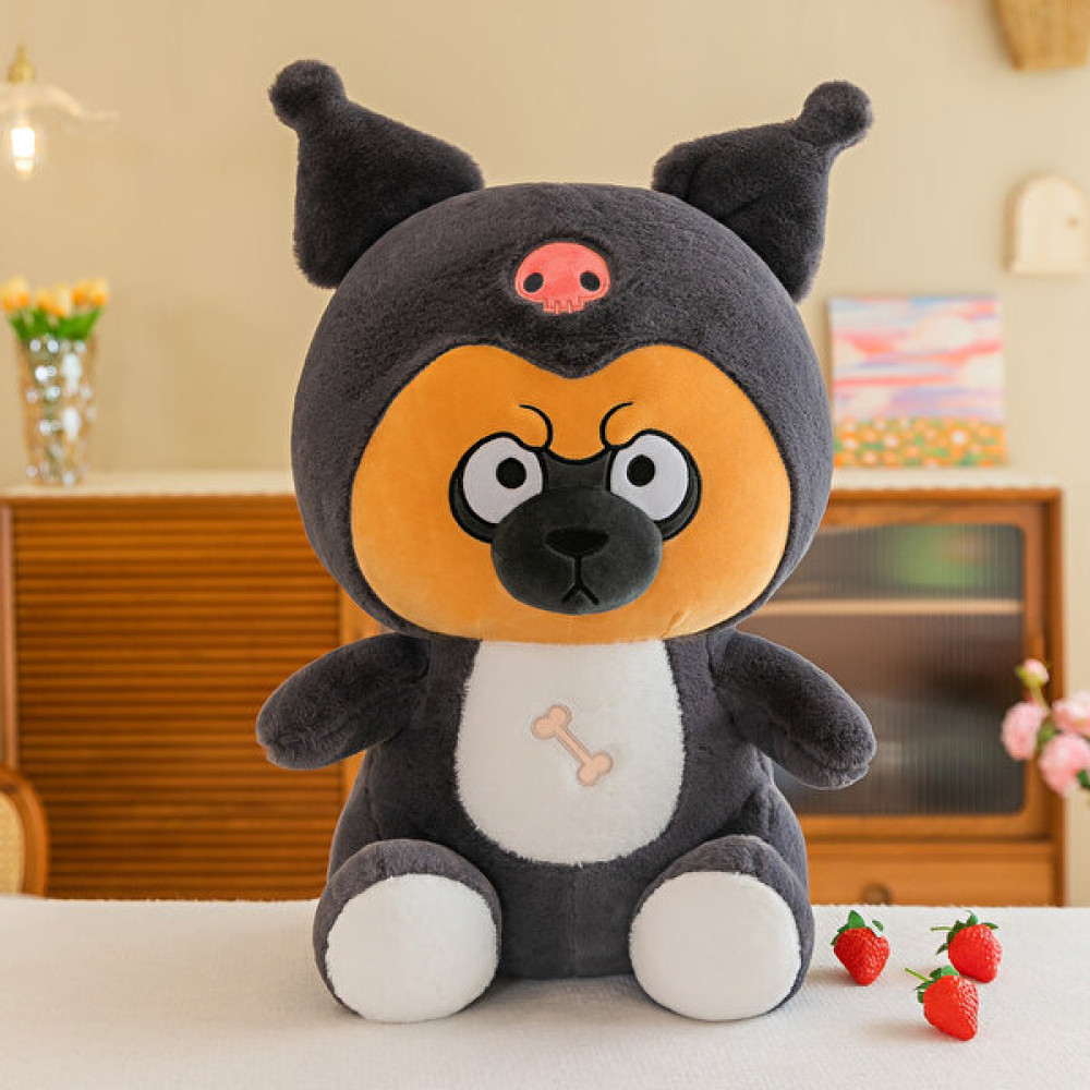 Luxix 55CM Kuromi Dönüştürülmüş Kedi Peluş Oyuncak (Yurt Dışından) - Siyah - 55cm1.0kg Peluş Oyuncaklar Fiyatı