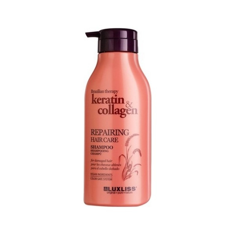 Luxliss Keratin Collagen Repairin Hair Care Shampoo 500 ml Şampuan ve Saç Kremi Fiyatı