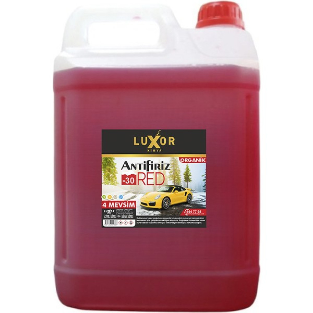 Luxor Kimya 4 Mevsim -30°C Antifriz 5 Litre (Üretim Tarihi:08.2024) Oto Boyaları Fiyatı