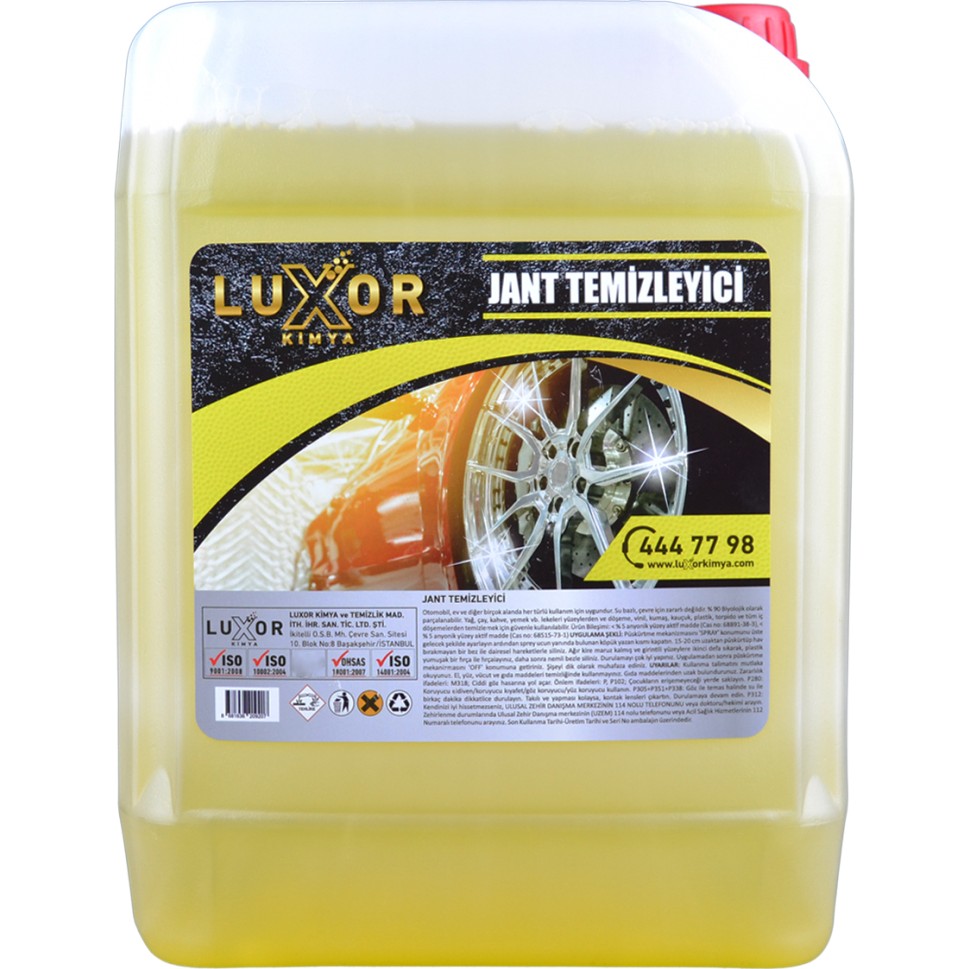 Luxor Kimya Jant Temizleyici Jant Parlatıcı 20 Kg Bulaşık Yıkama Fiyatı