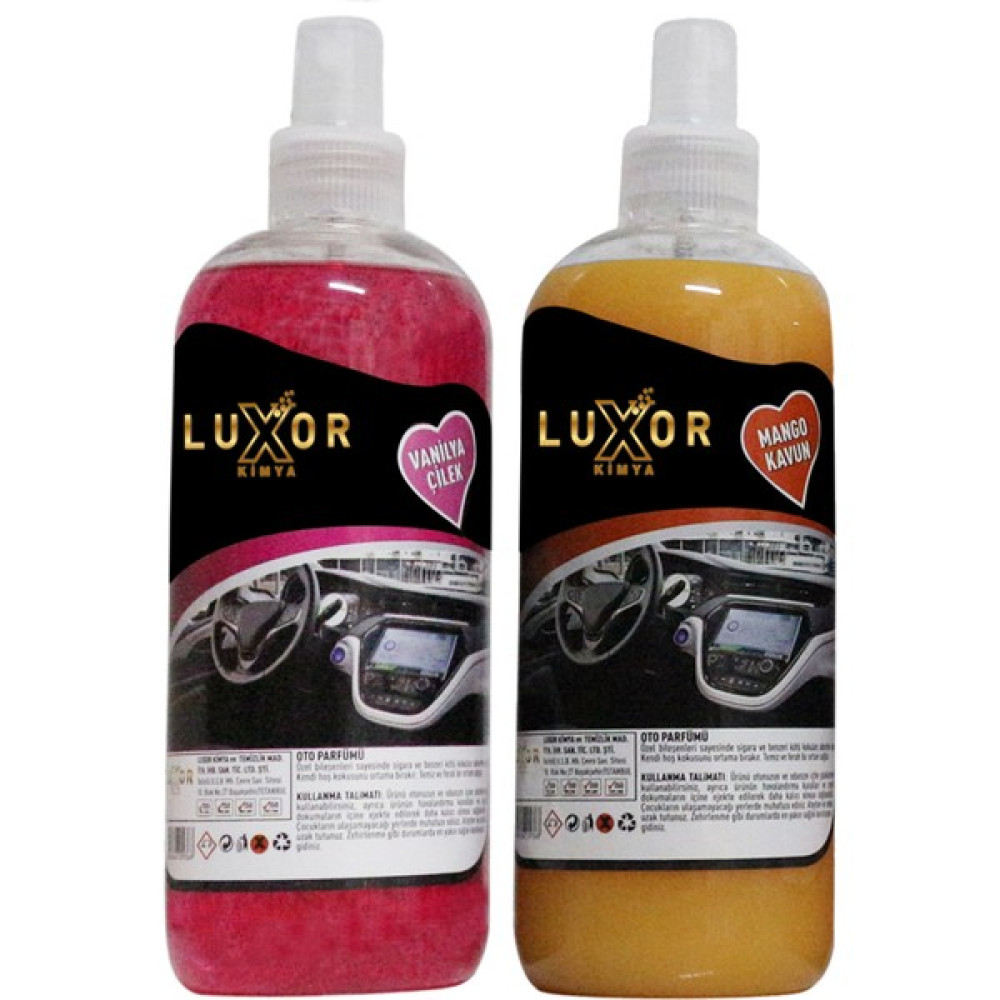 Luxor Kimya Vanilya Çilek-Mango Kavun 2'li Ev ve Oto Kokusu 400 ml Oto Boyaları Fiyatı