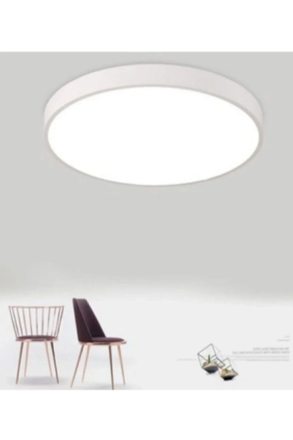 luxshome Modern Dekoratif Led Banyo Balkon Tuvalet Koridor Lambası Tavana Sıfır Led Armatür Avize Beyaz Işık" Avize Fiyatı