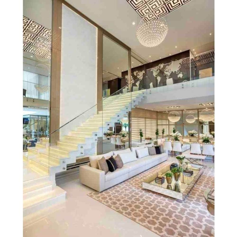 Luxury Villa Luxury Üstü Aynalı Yanları Beyaz Camlı Orta Sehpa 80X200 Yükseklik 32CM Değişik Renk Seçeneği Vardır Orta Sehpa Fiyatı