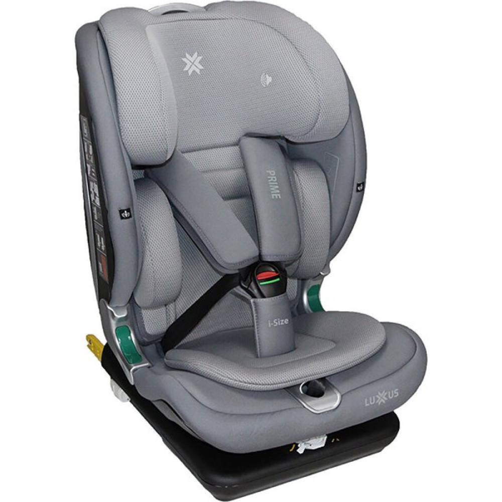 Luxus Prime 76-150 cm 9-36 kg I-Size Oto Koltuğu - Gri Bebek Oto Koltuğu Fiyatı