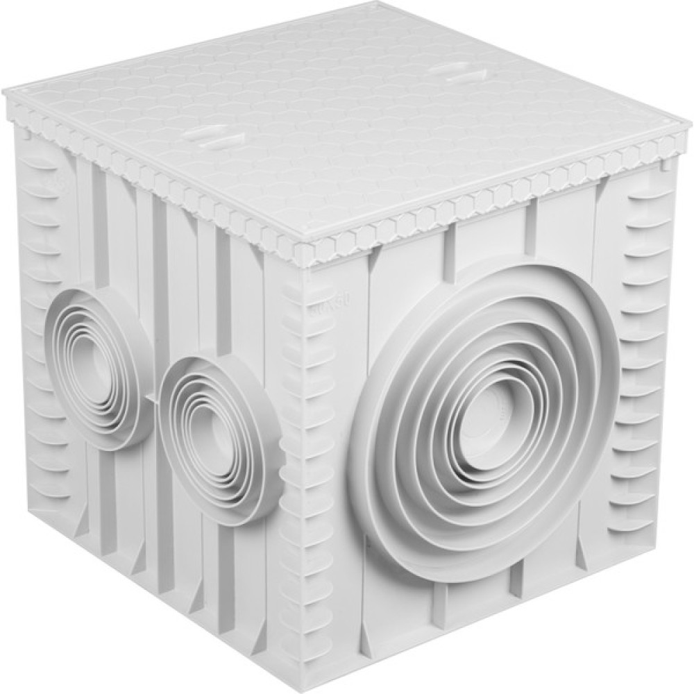 Luxwares 50X50 Düz Kapaklı Plastik Rögar (Menhol) Kutusu Bataryalar & Musluklar Fiyatı