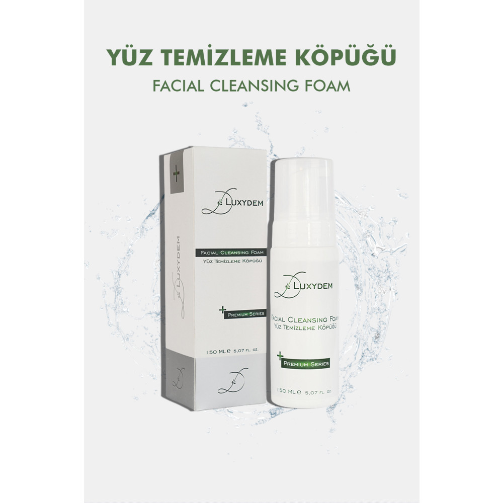 Luxydem Facıal Cleansıng Foam – Yüz Temizleme Köpüğü Cilt Temizleme ve Peeling Fiyatı