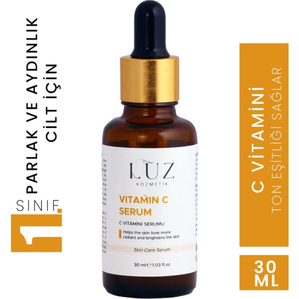 Luz Kozmetik Leke&akne Karşıtı Cilt Tonu Eşitleyici C Vitamini Serum 30 ml Anti-Aging / Yaşlanma Karşıtı Fiyatı