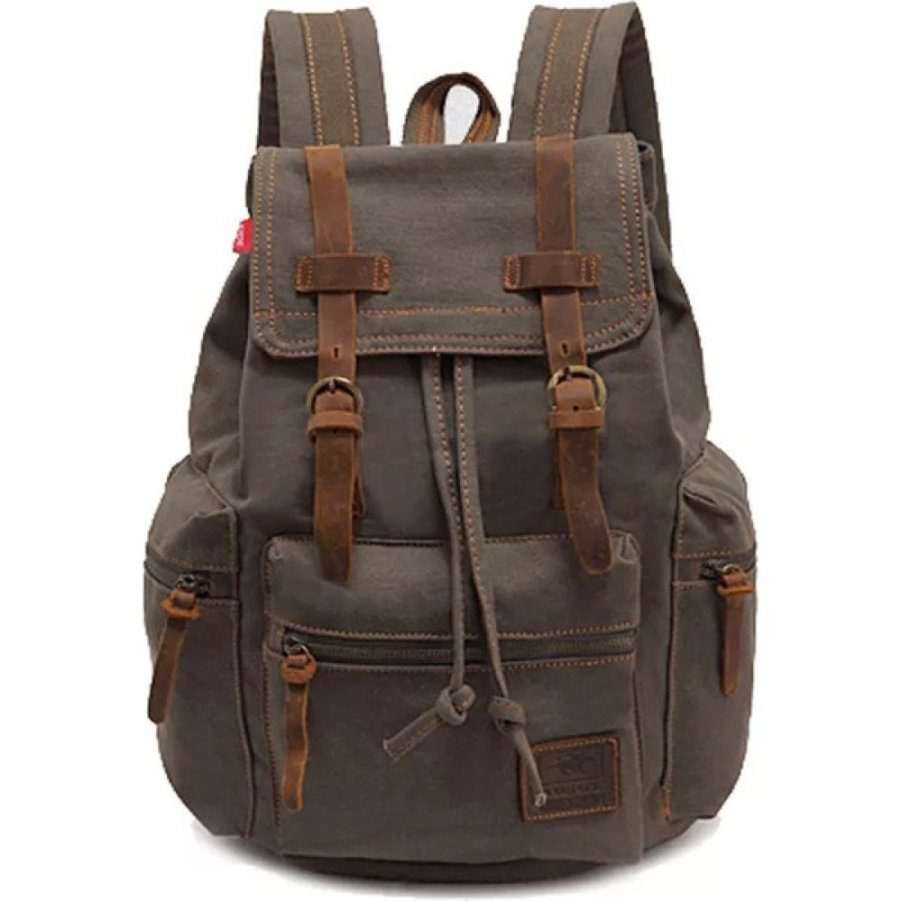 Lvdiorprada Erkek Kanvas Deri Sırt Çantası Seyahat Yürüyüş Outdoorrucksack Sırt Çantaları 14 Inç Dizüstü Bilgisayar Büyük Sırt Çantası Okul Için (Y... Erkek Sırt Çantası Fiyatı