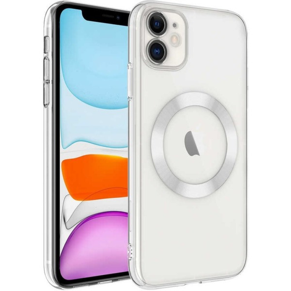 Lyche Apple iPhone 11 Kılıf Kamera Lens Korumalı Kablosuz Magsafe Şarj Kılıfı Şeffaf Renkli Hard Kapak Kılıf + Kamera Lens Koruyucu. Cep Telefonu Kılıfı Fiyatı