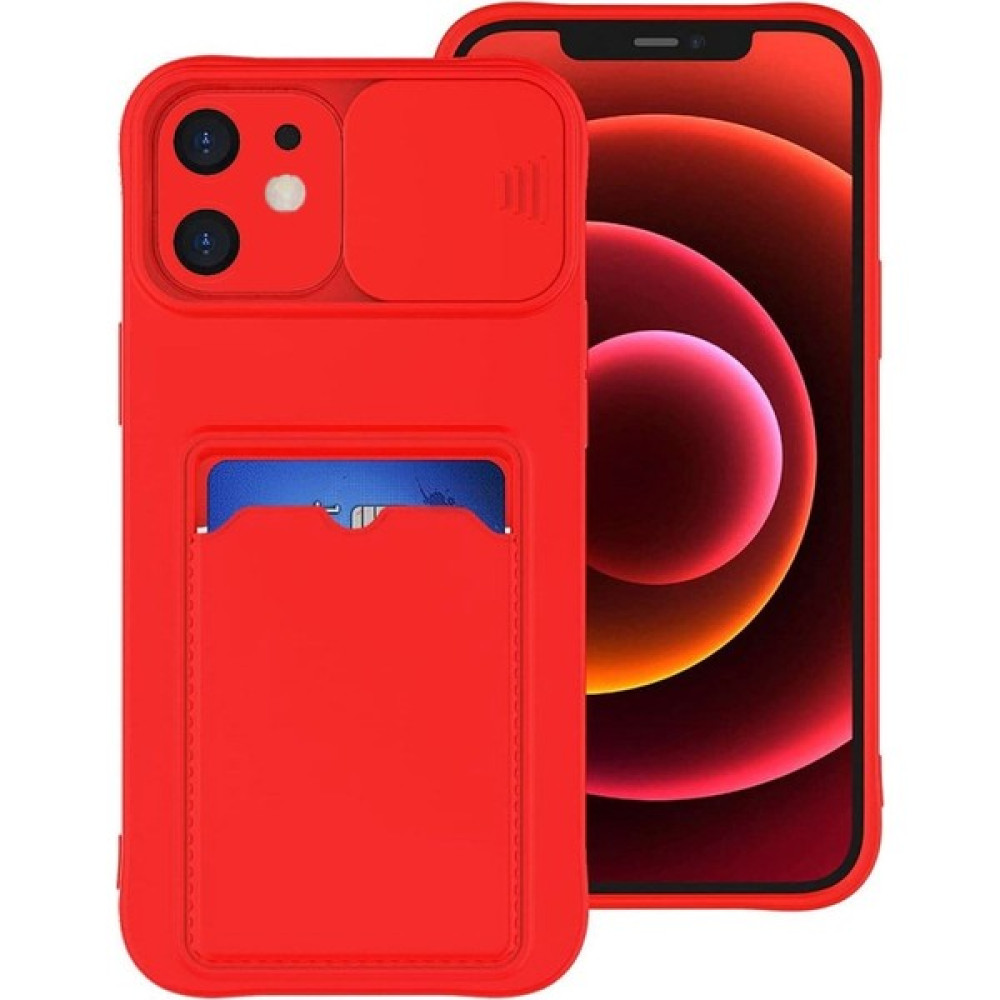 Lyche Apple İphone 12 Uyumlu Kılıf, Cüzdan Kartlıklı + Kamera Sürgülü Kartix Kılıf. Cep Telefonu Kılıfı Fiyatı